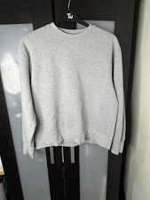 Topman Grey Jersey Jumper Size