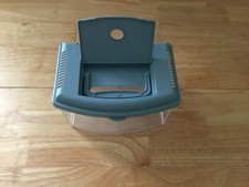 Small Animal Carry Cage - Turquoise Lid