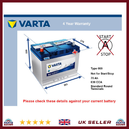 Battery fits tvr chimaera - battery,