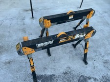 Toughbuilt TB-C700-2 Sawhorse 2 Units Used. Very Good Condition