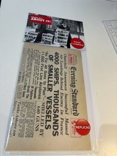 WW2 Replica Newspaper Poster |