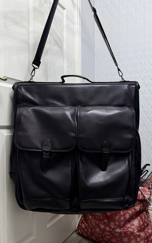 Vintage men black faux - men’s,