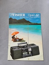 vintage fisher open air