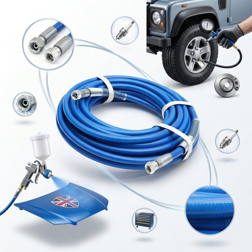 15m 50ft rubber air - 50ft, hose