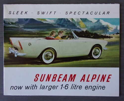 Sunbeam alpine series orig - alpine, ii