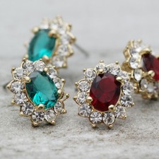 Antique Style 18K Gold GP