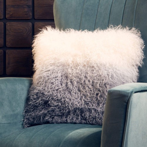 Bosie real mongolian fur - mongolian, grey