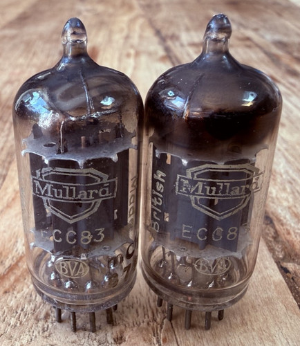 Rare matched pair mullard - *rare*,