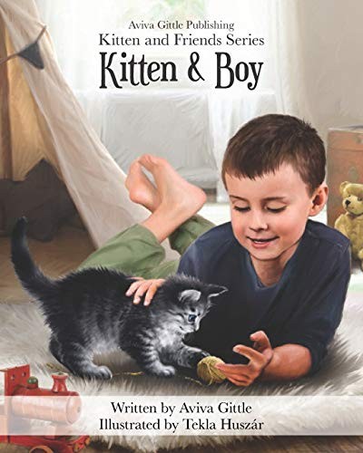 Kitten boy and - kitten,