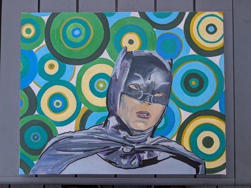 Batman original acrylic - batman,