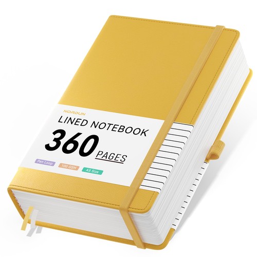 Notebook lined journal - a5,
