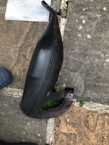 Yamaha 125 exhaust - yamaha, dt