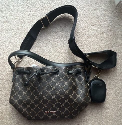 Nine west brown black logo - nine,