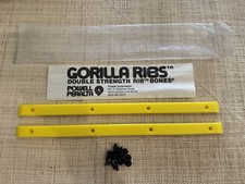 Powell Peralta NOS Gorilla Ribs ORIGINAL Vintage Skate Rails 14.5" YELLOW RARE!!
