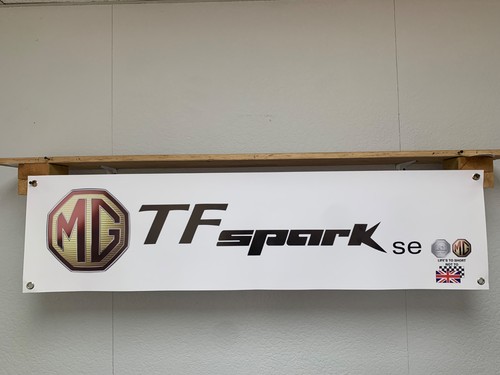 Spark banner car - mg,