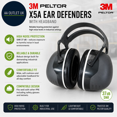 Peltor x5a ear defenders - peltor,