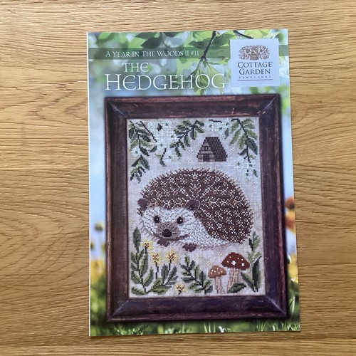 The hedgehog cross stitch - the,