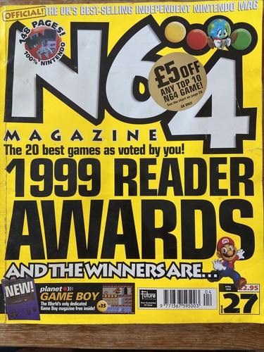N64 magazine issue - issue, 27