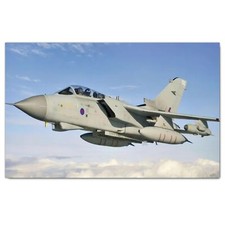 RAF Tornado British Fighter Aircraft at In Flight Printed on Sheet Metal Sign