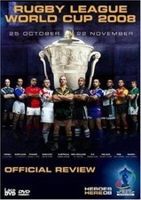 2008 Rugby League World Cup (DVD) - Brand New & Sealed Free UK P&P