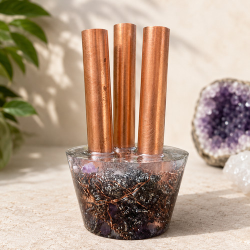Orgonite cloud buster copper - orgonite, buster,