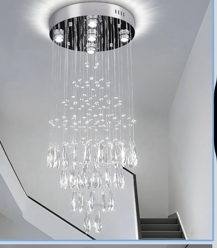 Crystal raindrop chandelier - crystal,