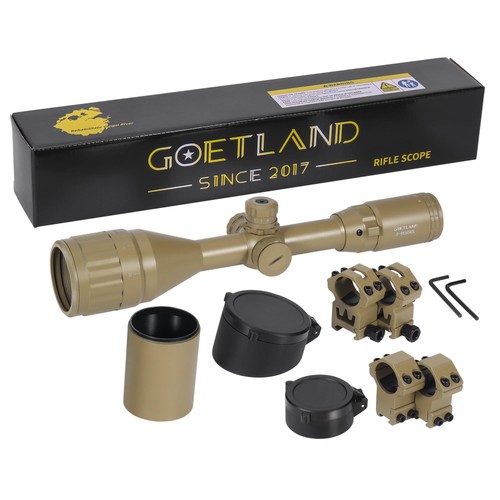 Rifle scope 9x50 red - 3-9x50, green