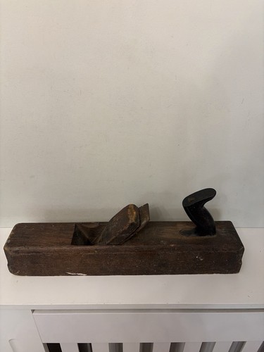 Vintage wooden jack plane - vintage,