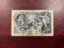 GB KGV 1934 SG452 10/- indigo