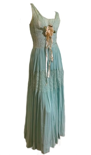 True vintage 1940s - vintage, blue