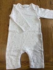 The Little White Company Babygrow Sleepsuit for 3-6 Months Brand New