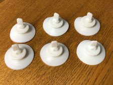 Set of 10 Rubber White Screen