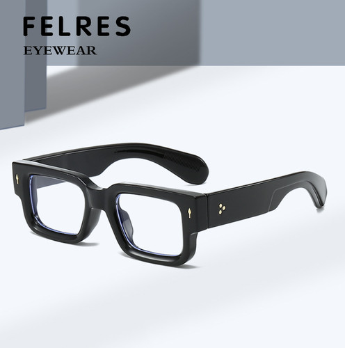 Men thick frame blue light - frame,
