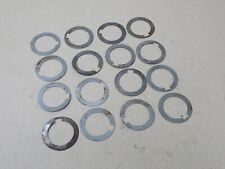 16x Horizontal Milling Arbor Spacer Shims 1 1/4" Keyed Bore 0.005" - 0.025"