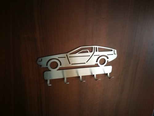 Delorean key hanger - key,