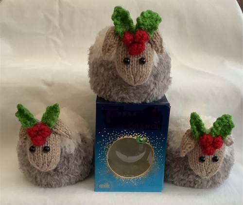 Ewe christmas pudding - christmas,