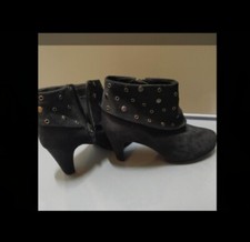 Ladies black ankle boots size