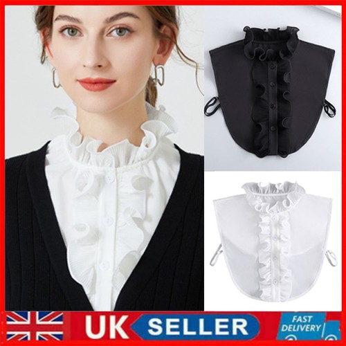 Chiffon shirt fake - chiffon, collar