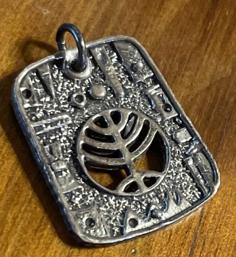 Vintg menorah pendant - vintg, necklace