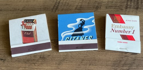 Vintage unused matchbooks - vintage,