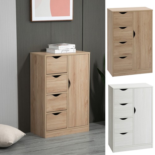 Homcom modern cabinet slim - homcom,
