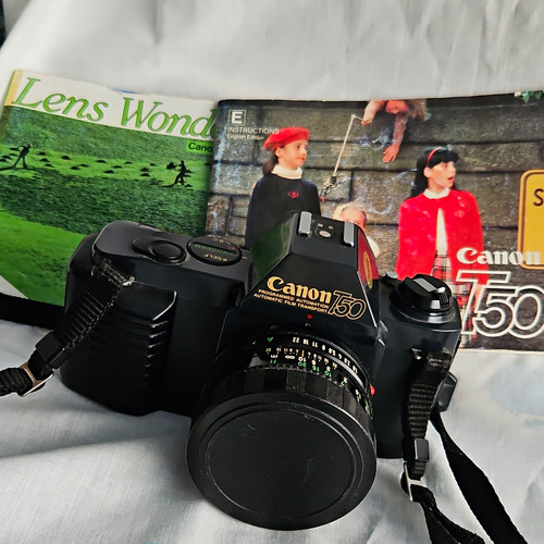 Canon t50 black 35mm slr - t50, film