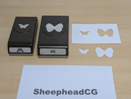 Stampin butterfly punch - stampin',
