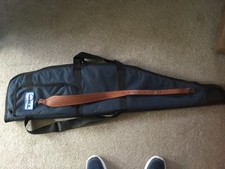 Theoben gun bag and gun strap - Blue 