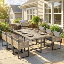 7 Piece Rattan Garden