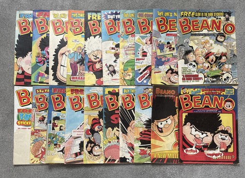 Job lot 20x vintage beano - job,