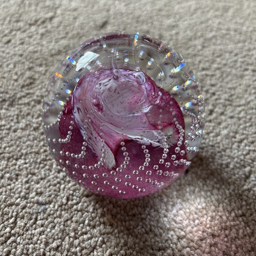 Caithness glass paperweight - glass,