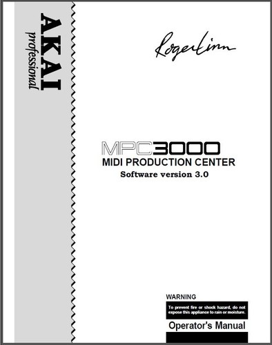 Akai mpc 3000 - mpc,