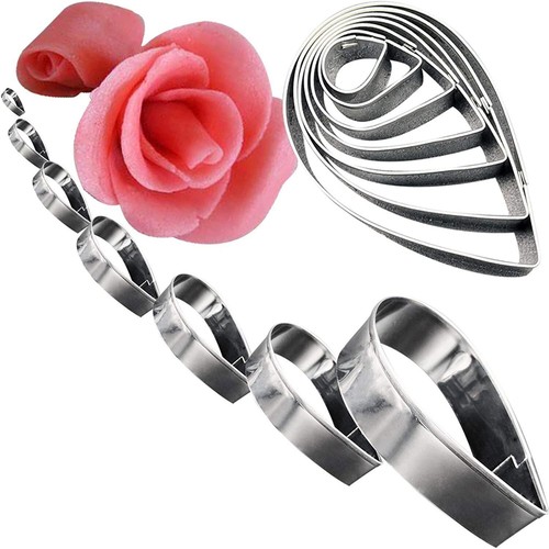 Tear drop cutter - cutter, rose