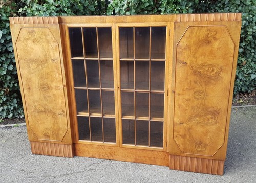 Stunning large art deco walnut - deco,